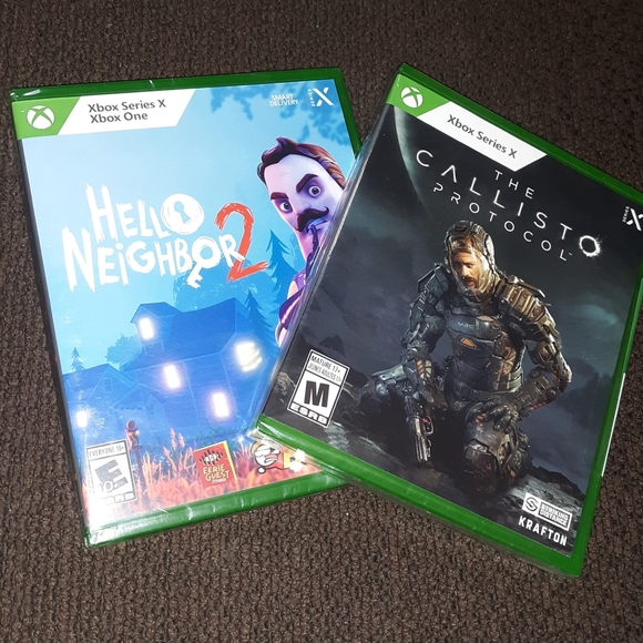 Xbox Series X Game Bundle Hello Neighbor 2/Callisto Protocol
